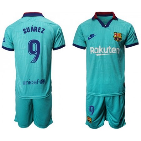 Billiga Fotbollströjor FC Barcelona Suarez 9 Barn Tredje tröja 2019/20 Kortärmad